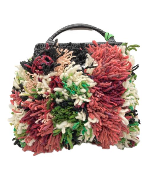 MARNI（マルニ）MARNI (マルニ) MULTICOLOURED FRAME BAG グリーン×レッドの古着・服飾アイテム