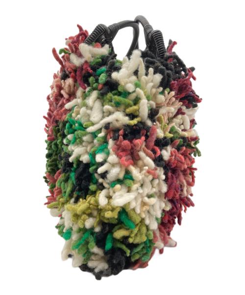 MARNI（マルニ）MARNI (マルニ) MULTICOLOURED FRAME BAG グリーン×レッドの古着・服飾アイテム