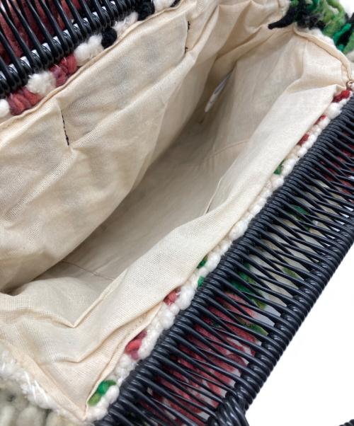 MARNI（マルニ）MARNI (マルニ) MULTICOLOURED FRAME BAG グリーン×レッドの古着・服飾アイテム