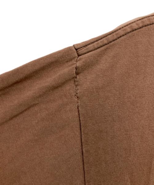 stussy（ステューシー）stussy (ステューシー) プリントTシャツ ブラウン サイズ:Mの古着・服飾アイテム