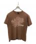 stussy（ステューシー）の古着「プリントTシャツ」｜ブラウン