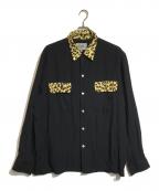 Carhartt WIP×WACKO MARIAカーハート ワークインプログレス×ワコマリア）の古着「WACKO MARIA 50S SHIRT」｜ブラック