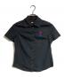 Vivienne Westwood RED LABEL（ヴィヴィアンウエストウッドレッドレーベル）の古着「オーブ刺繍S/Sシャツ」｜ブラック