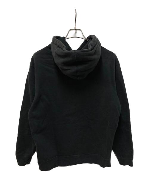 NIKE（ナイキ）NIKE (ナイキ) Supreme (シュプリーム) Leather Applique Hooded Sweatshirt ブラック サイズ:Mの古着・服飾アイテム