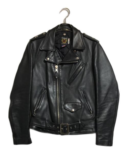 Schott（ショット）Schott (ショット) ワンスターライダースジャケット ブラック サイズ:36LONGの古着・服飾アイテム