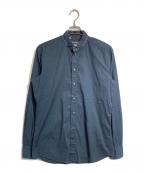 DOLCE & GABBANAドルチェ＆ガッバーナ）の古着「バンドカラーシャツ」｜ネイビー