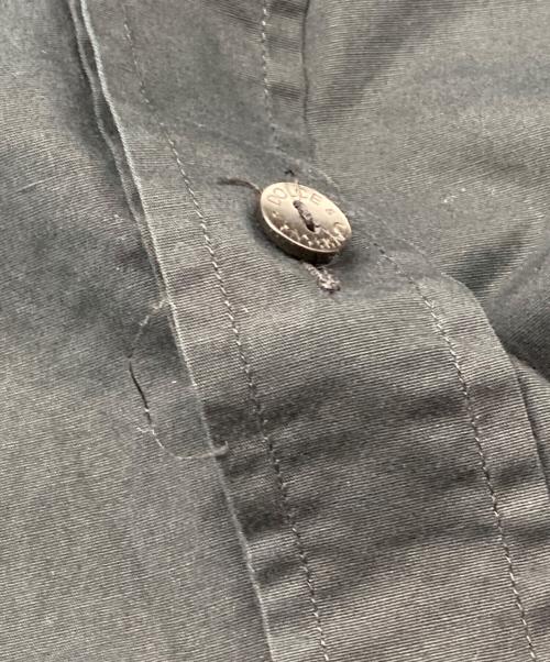 DOLCE & GABBANA（ドルチェ＆ガッバーナ）DOLCE & GABBANA (ドルチェ＆ガッバーナ) バンドカラーシャツ ネイビー サイズ:41の古着・服飾アイテム