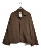 MARKAWAREマーカウェア）の古着「ユーティリティ-CPOシャツ」｜ブラウン