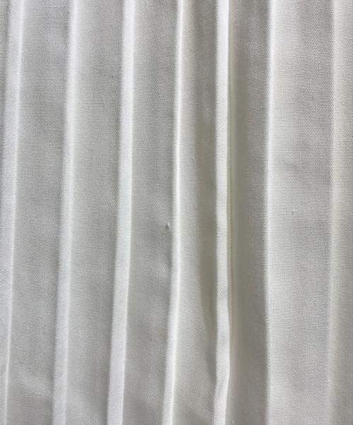 sacai（サカイ）sacai (サカイ) プリーツ切替ワンピース ホワイト サイズ:1の古着・服飾アイテム