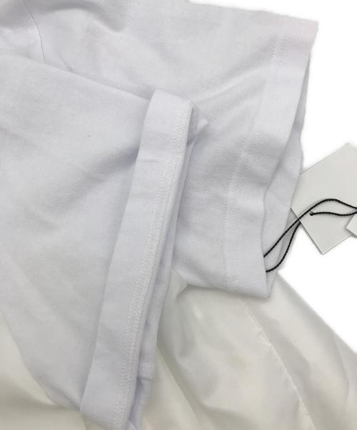 sacai（サカイ）sacai (サカイ) Nylon Twill x Cotton Jersey T-Shirt ホワイト サイズ:2の古着・服飾アイテム