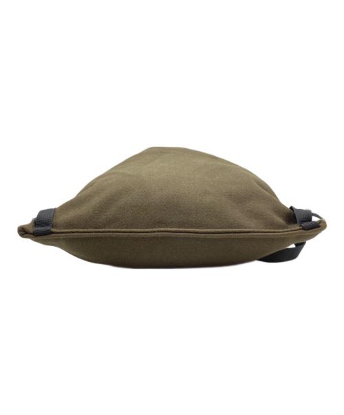 Y's for men（ワイズフォーメン）Y's for men (ワイズフォーメン) ウールフラノ巾着リュック オリーブの古着・服飾アイテム