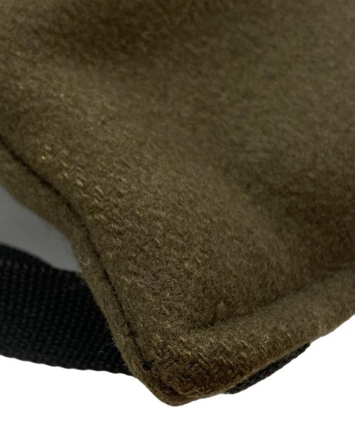 Y's for men（ワイズフォーメン）Y's for men (ワイズフォーメン) ウールフラノ巾着リュック オリーブの古着・服飾アイテム