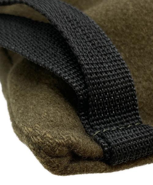 Y's for men（ワイズフォーメン）Y's for men (ワイズフォーメン) ウールフラノ巾着リュック オリーブの古着・服飾アイテム