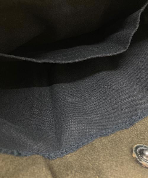 Y's for men（ワイズフォーメン）Y's for men (ワイズフォーメン) ウールフラノ巾着リュック オリーブの古着・服飾アイテム