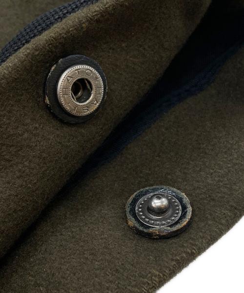 Y's for men（ワイズフォーメン）Y's for men (ワイズフォーメン) ウールフラノ巾着リュック オリーブの古着・服飾アイテム