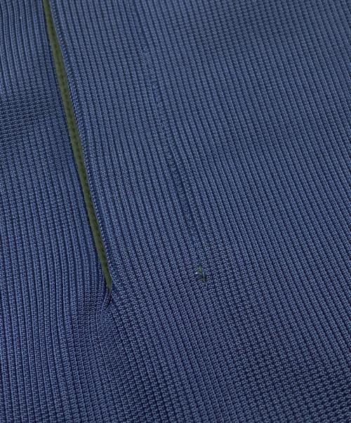 TOGA ARCHIVES（トーガアーカイブス）TOGA ARCHIVES (トーガアーカイブス) Glossy rib polo shirt パープル サイズ:36の古着・服飾アイテム