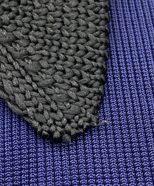 TOGA ARCHIVES（トーガアーカイブス）TOGA ARCHIVES (トーガアーカイブス) Glossy rib polo shirt パープル サイズ:36の古着・服飾アイテム