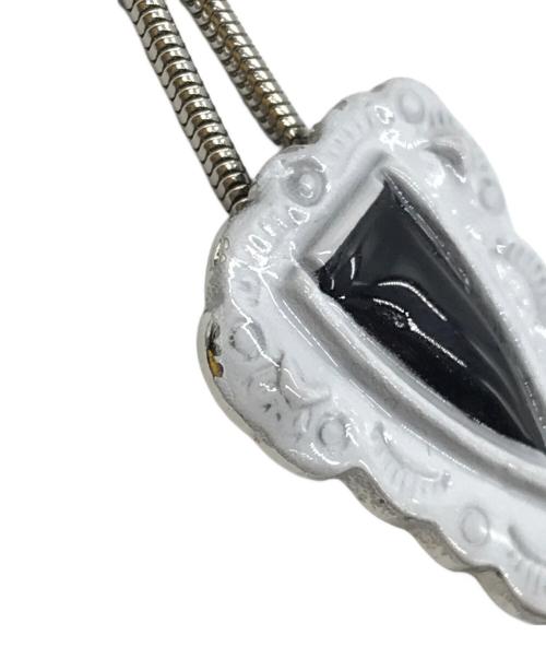 TOGA ARCHIVES（トーガアーカイブス）TOGA ARCHIVES (トーガアーカイブス) Metal chain loop tie ホワイトの古着・服飾アイテム