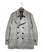 BLACK LABEL CRESTBRIDGEブラックレーベル クレストブリッジ）の古着「ダウンPコート」｜グレー