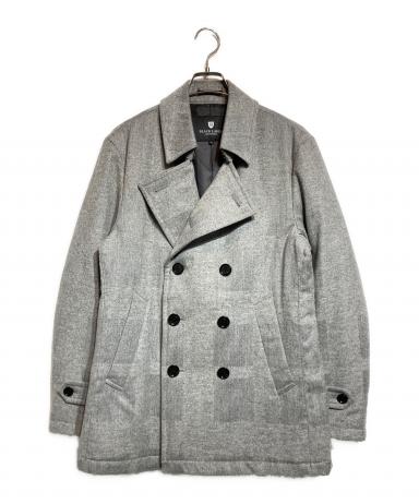 BLACK LABEL CRESTBRIDGE / 汚れ有/コート/M/ウール/GRY/51F16-415-03// 中古・古着通販】BLACK LABEL CRESTBRIDGE (ブラックレーベル クレスト