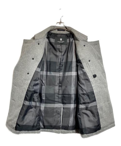 BLACK LABEL CRESTBRIDGE（ブラックレーベル クレストブリッジ）BLACK LABEL CRESTBRIDGE (ブラックレーベル クレストブリッジ) ダウンPコート グレー サイズ:Ｍの古着・服飾アイテム