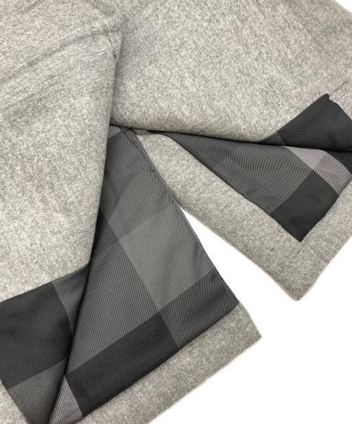 BLACK LABEL CRESTBRIDGE（ブラックレーベル クレストブリッジ）BLACK LABEL CRESTBRIDGE (ブラックレーベル クレストブリッジ) ダウンPコート グレー サイズ:Ｍの古着・服飾アイテム