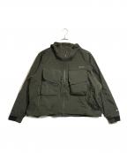 Snow peakスノーピーク）の古着「SR-1 GORE-TEX StormShield Wading Jacket」｜カーキ