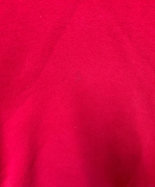 UNUSED（アンユーズド）UNUSED (アンユーズド) crew neck sweat shirt レッド サイズ:3の古着・服飾アイテム