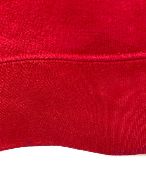 UNUSED（アンユーズド）UNUSED (アンユーズド) crew neck sweat shirt レッド サイズ:3の古着・服飾アイテム