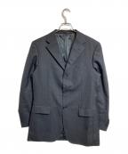 BURBERRY BLACK LABELバーバリーブラックレーベル）の古着「ストライプテーラードジャケット」｜ブラック