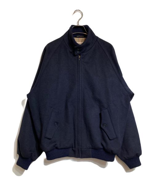 BARACUTA（バラクータ）BARACUTA (バラクータ) ウールカシミヤハリントンジャケット ネイビー サイズ:44の古着・服飾アイテム