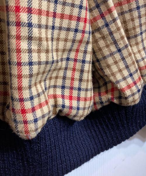BARACUTA（バラクータ）BARACUTA (バラクータ) ウールカシミヤハリントンジャケット ネイビー サイズ:44の古着・服飾アイテム