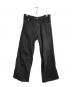 NVRFRGT（ネヴァーフォーゲット）の古着「3D TWISTED WIDE LEG JEANS」｜ブラック