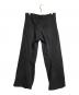 NVRFRGT (ネヴァーフォーゲット) 3D TWISTED WIDE LEG JEANS ブラック サイズ:3：26000円