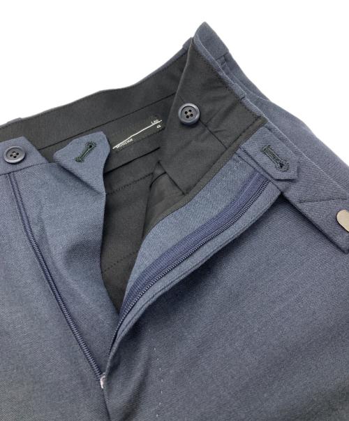 LAD MUSICIAN（ラッドミュージシャン）LAD MUSICIAN (ラッドミュージシャン) SLIM FLARE SLACKS ネイビー サイズ:46の古着・服飾アイテム