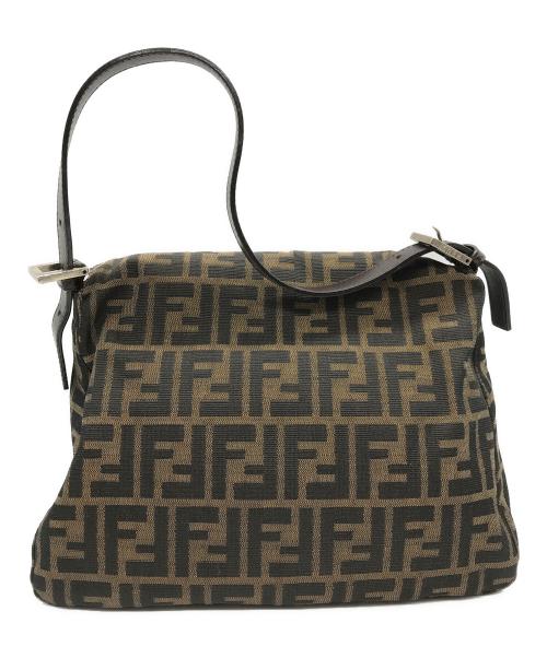 FENDI（フェンディ）FENDI (フェンディ) ズッカ柄マンマバケットバッグ ブラウン サイズ:下記参照の古着・服飾アイテム