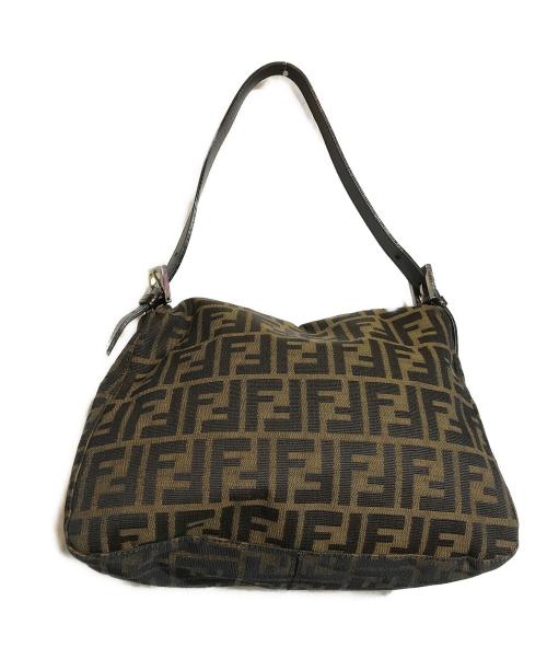 FENDI（フェンディ）FENDI (フェンディ) ズッカ柄マンマバケットバッグ ブラウン サイズ:下記参照の古着・服飾アイテム