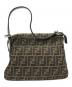 FENDI (フェンディ) ズッカ柄マンマバケットバッグ ブラウン サイズ:下記参照：100000円
