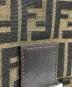 中古・古着 FENDI (フェンディ) ズッカ柄マンマバケットバッグ ブラウン サイズ:下記参照：100000円