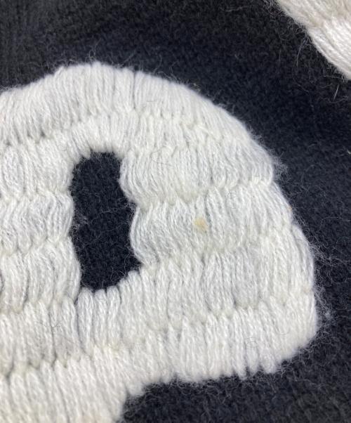 SAINT MICHAEL（セントマイケル）SAINT MICHAEL (セントマイケル) SEX PISTOLS (セックスピストルズ) SP CREW KNT/ I AM Aクラッシュニット ブラック サイズ:Ｍの古着・服飾アイテム