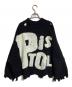 SAINT MICHAEL (セントマイケル) SEX PISTOLS (セックスピストルズ) SP CREW KNT/ I AM Aクラッシュニット ブラック サイズ:Ｍ：45000円