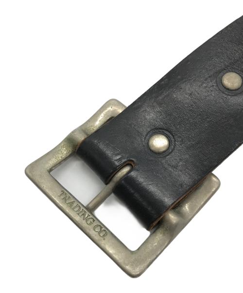 htc（エイチティーシー）htc (エイチティーシー) Peanut Studs Python Belt ブラック サイズ:34の古着・服飾アイテム