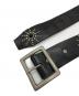 htc (エイチティーシー) Peanut Studs Python Belt ブラック サイズ:34：25000円