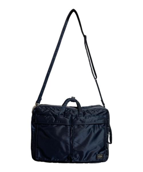 PORTER（ポーター）PORTER (ポーター) HEAD PORTER (ヘッドポーター) TANKER 3WAY BRIEFCASE ネイビー サイズ:下記参照の古着・服飾アイテム