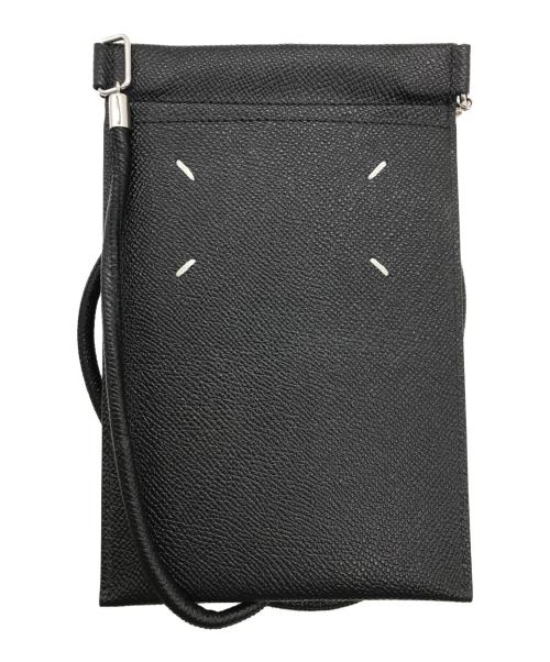 Maison Margiela（メゾンマルジェラ）Maison Margiela (メゾンマルジェラ) PHONE CASE ブラックの古着・服飾アイテム