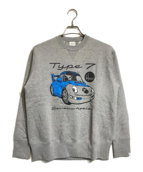 LOOPWHEELER（ループウィラー）LOOPWHEELER (ループウィラー) Type7 (タイプセブン) sevenwheelerスウェット グレー サイズ:M 未使用品の古着・服飾アイテム