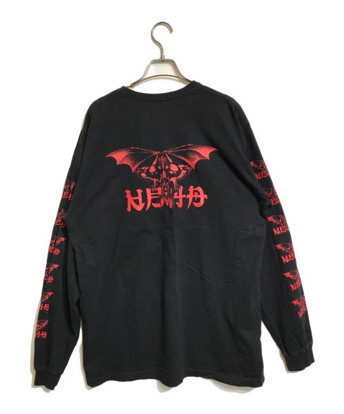 NEIGHBORHOOD（ネイバーフッド）NEIGHBORHOOD (ネイバーフッド) ロングスリーブカットソー ブラック サイズ:LARGEの古着・服飾アイテム