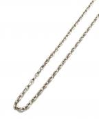 GAGANガガン）の古着「チェーンネックレス」｜シルバー