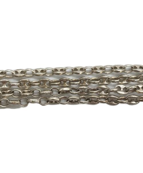 GAGAN（ガガン）GAGAN (ガガン) チェーンネックレス シルバーの古着・服飾アイテム