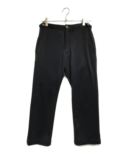 COMME des GARCONS HOMME PLUS（コムデギャルソンオムプリュス）COMME des GARCONS HOMME PLUS (コムデギャルソンオムプリュス) サイドボタンジャージーパンツ ブラック サイズ:Sの古着・服飾アイテム
